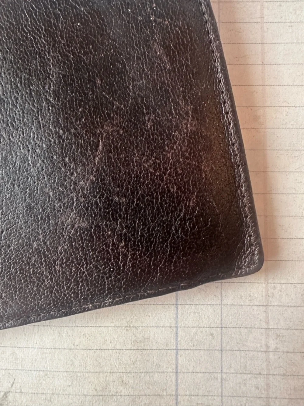 Dior Leather Bifold Wallet